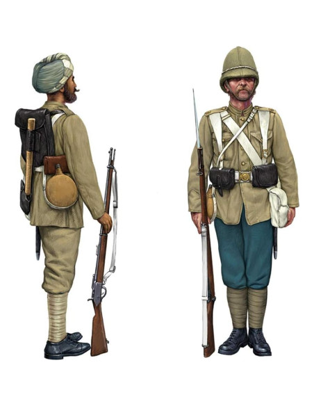 Italeri 6187S 1:72 Infantería Británica y Sepoys