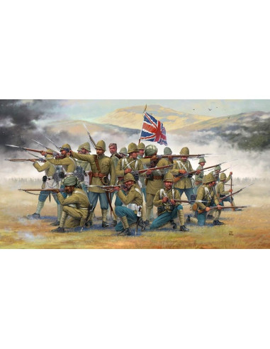 Italeri 6187S 1:72 Infantería Británica y Sepoys