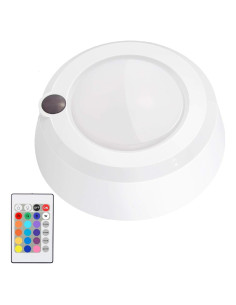 Luz de Techo LED LUXSWAY 16 Colores Control Remoto 14.4cm