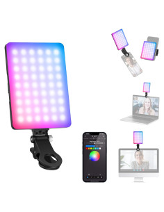 Luz RGB NEEWER VL67C 94 LEDs Recargable para Selfies