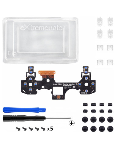 Kit Táctil Clicky eXtremeRate para Controlador PS4 Gen 2