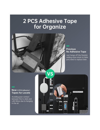 Adaptador Ethernet ELECTOP USB Tipo C a RJ45 100 Mbps Paquete 2