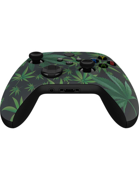 Carcasa eXtremeRate Verde Weeds para Controlador Xbox Series X/S Carcasa eXtremeRate Verde Weeds para Controlador Xbox Series X/S
