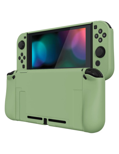 Funda Ergonómica PlayVital para Nintendo Switch Verde