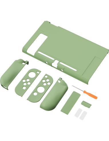 Funda Ergonómica PlayVital para Nintendo Switch Verde