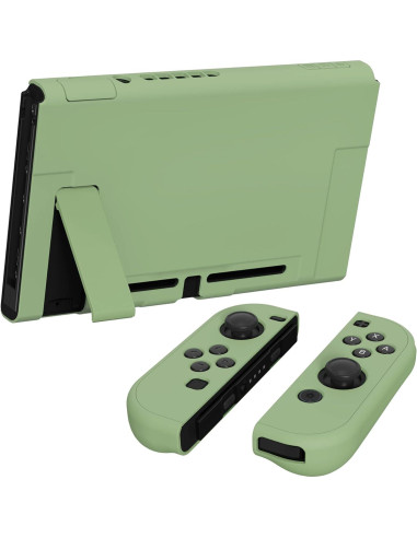 Funda Ergonómica PlayVital para Nintendo Switch Verde