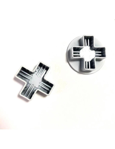 D-Pads de Metal LZYDD para Controlador Xbox Elite 2 Plateados