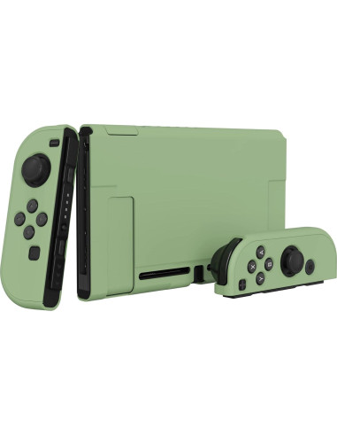 Funda Ergonómica PlayVital para Nintendo Switch Verde
