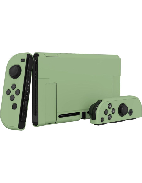 Funda Ergonómica PlayVital para Nintendo Switch Verde