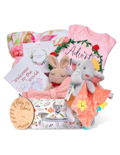 Conjunto de Regalo para Recién Nacidos Niña - 9 Piezas