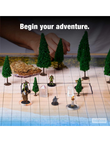 Tapete D&D TidyBoss Doble Cara 61x91 cm + Accesorios