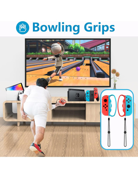 KUNSLUCK Kit 12 en 1 Accesorios para Deportes Nintendo Switch