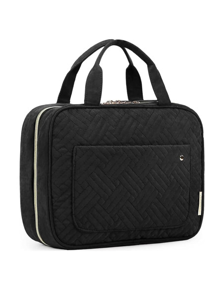 BAGSMART Bolsa de Aseo Grande Organizador de Viaje Negro