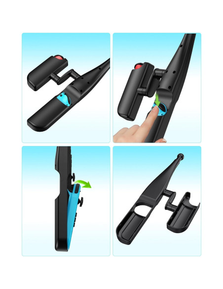 Caña de Pesca MENEEA para Nintendo Switch y Switch OLED Caña de Pesca MENEEA para Nintendo Switch y Switch OLED