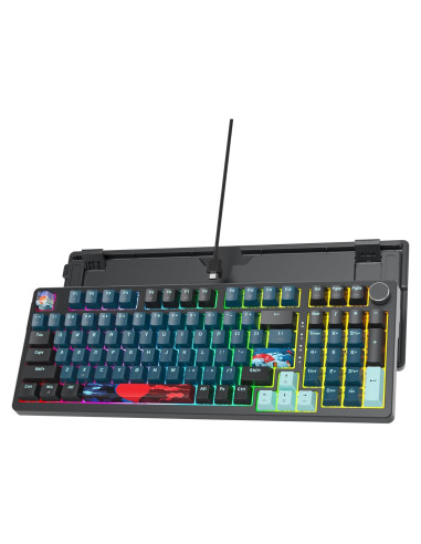 Teclado Mecánico Monster 98 Teclas RGB Intercambiable