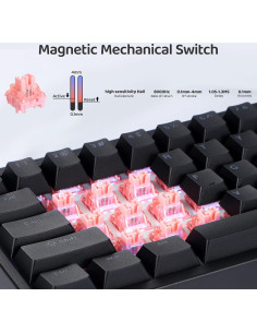Teclado Mecánico BOYI 66Pro 65% RGB Hot-Swap Negro 2
