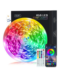 Luces LED KEELIXIN 20m RGB con Control Remoto y APP