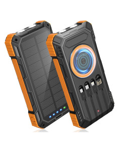 Cargador Solar Power Bank 49800mAh Carga Rápida 22.5W