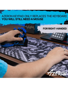 Teclado Gaming AZERON Cyborg II Programable para PC 2