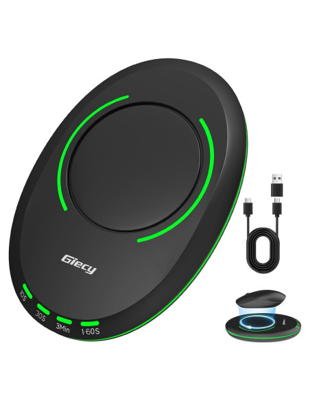 Movilizador de Mouse Giecy A10 Ultra Delgado con Temporizador