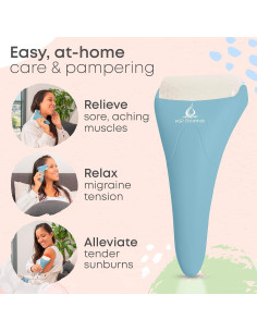 Rodillo de Hielo Facial PUR Botanicals 2 en 1 para Arrugas 2