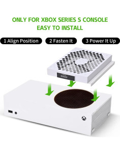 Ventilador G-STORY para Xbox Series S con LED RGB 2