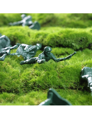 Soldados de Juguete LOVESTOWN 100 Piezas Verde Amarillo