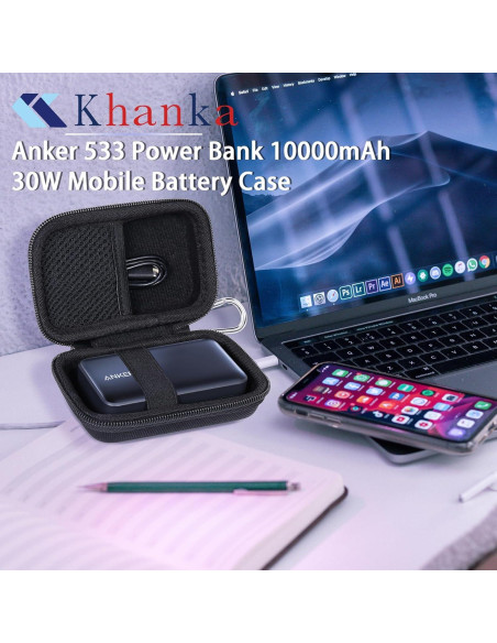 Funda Dura Khanka para Batería Portátil Anker 10000mAh