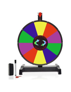 Rueda de premios giratoria SCZS 30 cm con 10 espacios