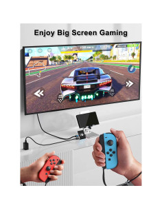 Dock para Nintendo Switch Dnkeaur HDMI 4K Carga Portátil 2