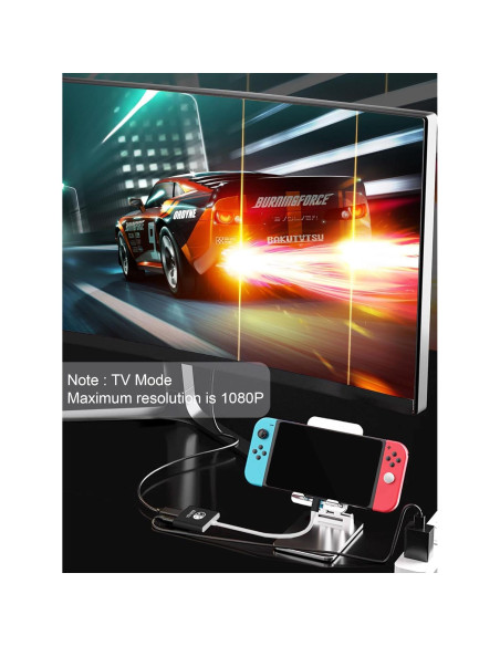Dock para Nintendo Switch Dnkeaur HDMI 4K Carga Portátil