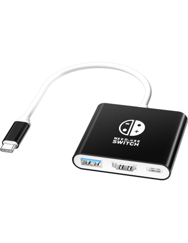 Dock para Nintendo Switch Dnkeaur HDMI 4K Carga Portátil