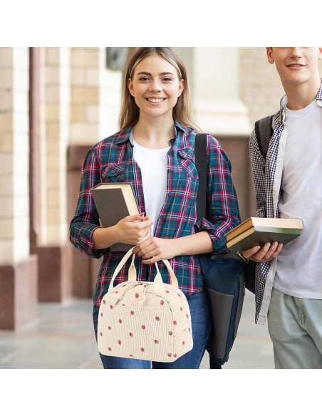 Bolsa de Almuerzo Bluboon Corduroy 3L Impermeable Moderna