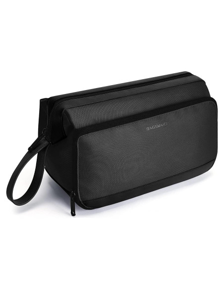 BAGSMART Neceser de Aseo Hombre Negro Resistente al Agua