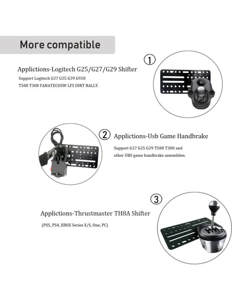Soporte Universal Neyyuse para Freno de Mano USB - Simulación