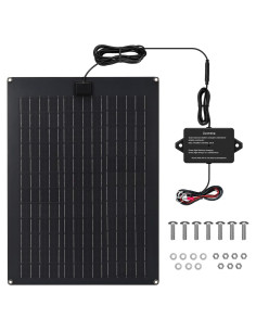 Cargador Solar 20W Zuomeng para Batería 12V Impermeable