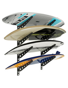 Soporte de Pared Neorexon para 4 Tablas de Surf Ajustable