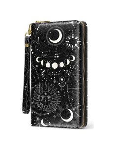 Billetera de Muñeca Nipichsha RFID para Mujeres - Sol Luna