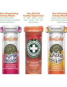 Paquete de 3 Botellas de Catnip Meowijuana - Alta Potencia 2