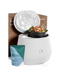 Compostador Eléctrico Lomi 1.3 3L para Cocina Blanca