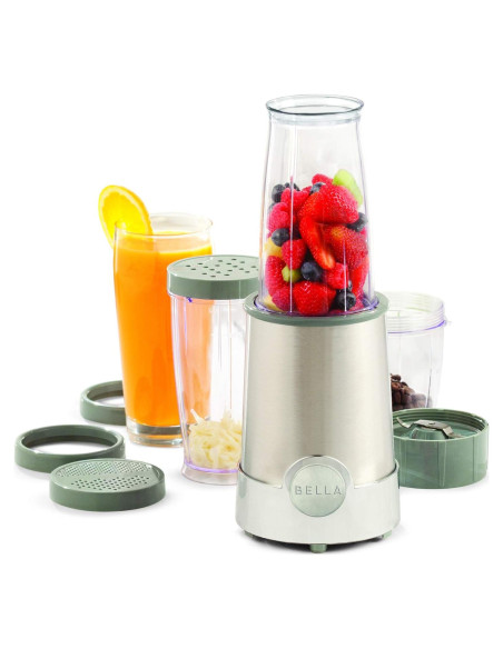 Licuadora Personal BELLA Rocket 240W Acero Inoxidable 398ml