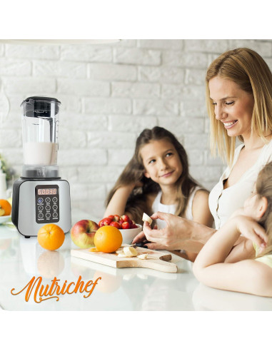Licuadora NutriChef NCBL1700 1.7L Digital con Pantalla LCD