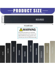 Palos de Lijado 20 Pcs Honoson para Modelos y Manualidades 2