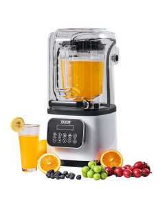 Licuadora Comercial VEVOR 2L 9 Velocidades Acero Inoxidable