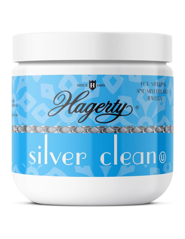 Limpiador de Plata Hagerty 207 ml con Canasta de Inmersión