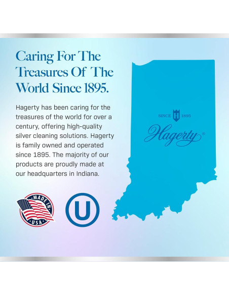 Limpiador de Plata Hagerty 207 ml con Canasta de Inmersión