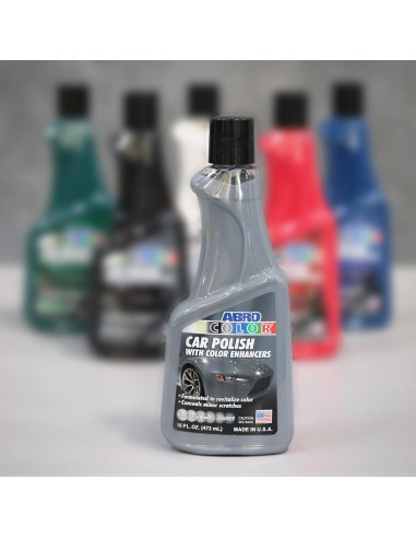 ABRO Pulidor de Coche Plateado 473 ml - Removedor de Rayones