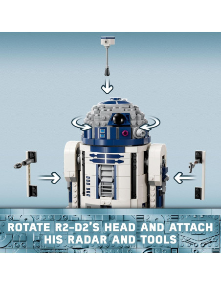 LEGO Star Wars R2-D2 75379 - Set de Construcción 24 cm LEGO Star Wars R2-D2 75379 - Set de Construcción 24 cm