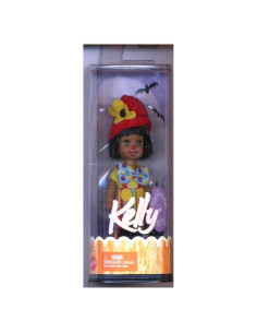 Muñeca Kelly Fiesta Halloween Mattel 2005 Payaso AA 16.5cm