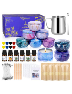 Kit de Fabricación de Velas SUPERSUN - 1,36 kg Cera de Abeja